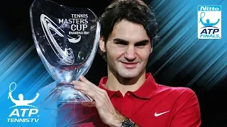 Federer v Ferrer: ATP Finals 2007 Final Highlights