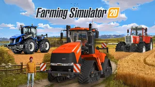 Soybeans , Oat & Wheat Crop In Farming Simulator 20 | Fs20 Gameplay | Timelapse |