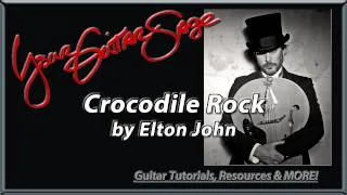 YGS - Crocodile Rock - Elton John -  Beginner Acoustic Guitar Lesson