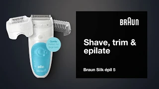 Braun Silk-épil 5 Product Video