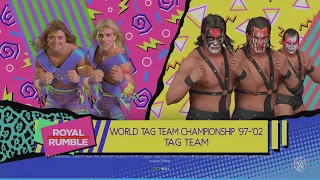 WWE 2K23 The Rockers VS Demolition WWF Tag Team Championships