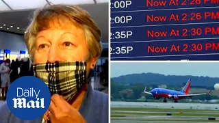 Travelers react as Southwest Airlines cancels hundreds of flights on holiday