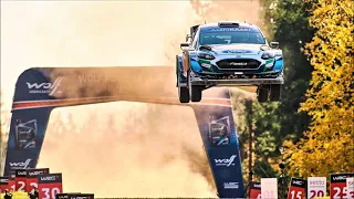 WRC, l'incredibile salto di Fourmaux al Rally di Finlandia. 68 metri di volo