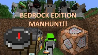 How to Do Minecraft Manhunt Bedrock Edition 1.19