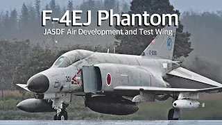 飛行開発実験団のF-4EJファントムが大気集塵ミッションのため百里基地に飛来していた頃　JASDF Air Development and Test Wing F-4EJ Phantoms
