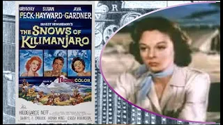 The Snows of Kilimanjaro (1952) American Technicolor film based on the 1936 Ernest Hemingway story