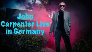 John Carpenter Live in Germany / Full Concert / Weekend of Hell 2016 / The Thing, Halloween & more.