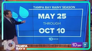 Florida's rainy season is just around the corner