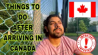 TOP 4 THINGS TO DO RIGHT AFTER ARRIVING IN CANADA | TAGALOG |