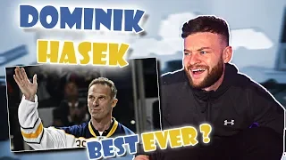 The SOCCER FAN Reacts to DOMINIK HASEK Best Saves  ||  Greatest NHL Goalie Ever ?