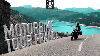 Motorbike Tour 4K Cinematic Travel Video - Route des Grandes Alpes - Verdon Gorge - Côte d'Azur