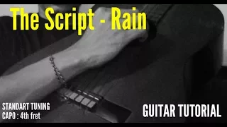 The Script - Rain (guitar tutorial)