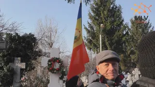 Celebrarea zilei lui Ceausescu - cimitirul Ghencea 26.02.2020