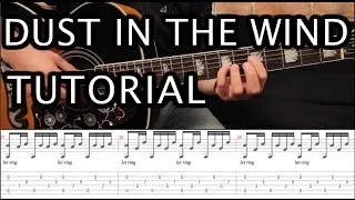 Como tocar "Dust in The Wind" de Kansas - Tutorial Guitarra (Acordes + TAB) HD