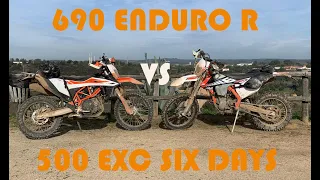 2019 KTM 690 ENDURO R VS 500 EXC SIX DAYS