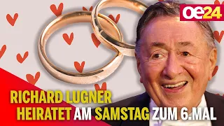 Richard Lugner heiratet am Samstag zum 6.Mal