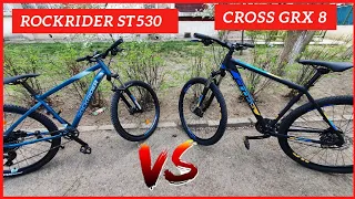 CROSS GRX 8 vs ROCKRIDER ST530