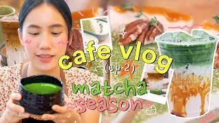 Cafe Vlog ♡ ทำงานคาเฟ่ในวันฝนพรำ | MayyR x 11AM Cafe