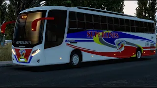 ETS 2 [1.48]  BUS MODS | BUSSCAR VISSTA BUSS 360 | SUPERLINES AIRCONARY + PH SKINPACK DOWNLOAD LINK