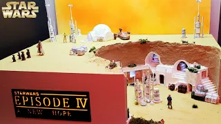 スターウォーズ ジオラマ製作!!タトゥイーンのルークの家をつくる starwars diorama Lars Homestead