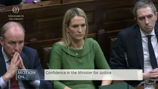 "We have no confidence in Justice Minister who has totally failed in her role"– Mary Lou McDonald TD