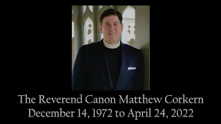 Tribute to The Rev Canon Matthew Corkern, dear friend and inveterate pilgrim.