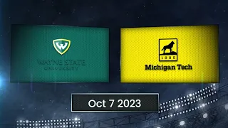 Highlights: Michigan Tech vs. Wayne St. (Mi) | 2023 GLIAC Football