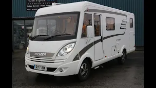 2017 Hymer Exsis I 578 motorhome for sale at Camper UK