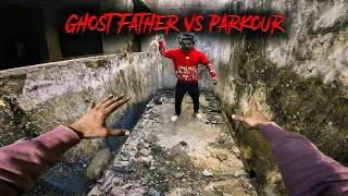 Ghost Father vs Parkour | Flyingmeenaboi | Indian Parkour | Horror Escape