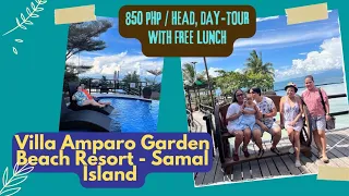 VILLA AMPARO GARDEN BEACH RESORT, Samal Island - Day Tour Rate and Resort Tour