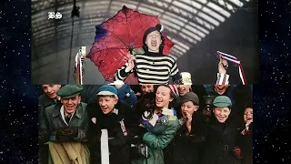 The First British Football Fans of the Early 19th Century  /59 Fascinating Rare Shots Colorized