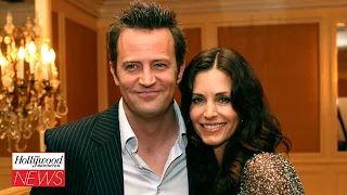 Courteney Cox Says Late 'Friends' Co-Star Matthew Perry "Visits Me a Lot" | THR News