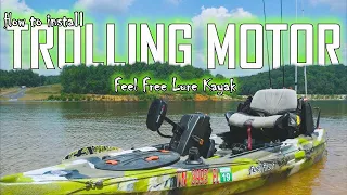 How to Install Trolling Motor in FeelFree Lure 11.5 Kayak