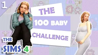 *NEW* a slow start.. | THE SIMS 4 100 BABY CHALLENGE🍼| EPISODE 1