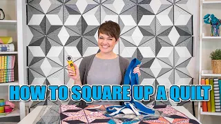 How to Square up a Quilt