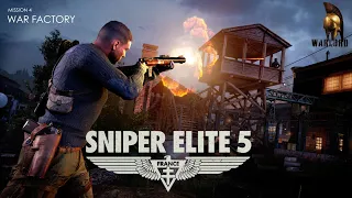 Sniper Elite 5 Mission 4 War Factory | No commentary |