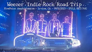 Weezer - Indie Rock Road Trip - FivePoint Amphitheatre - Irvine, CA - 09/02/2023 - [FULL SET] [4K]