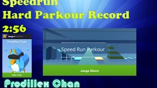 Speed Run Parkour Hard in 2:56 / Kogama