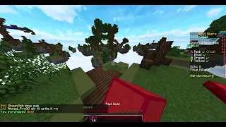 how to 16 blocks rush in bedwars quads (dreamgrove)