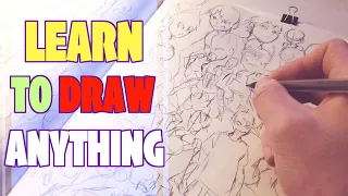 The Fastest Way To Get Better At Drawing! - How To Draw