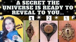 A SECRET THE UNIVERSE IS READY TO REVEAL TO YOU!🙌 TAROT PICK A CARD (+charms) #tarot #pickacard