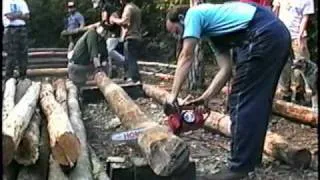 Civil War Cabin Build - Re-enactors - Civil War