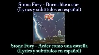 It burns like a star - Stone Fury (Lyrics y subtítulos en español)