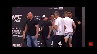 Wonderboy Thompson vs Gilbert Burns Weigh in and face off