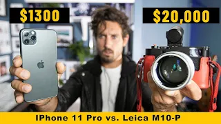 NEW IPhone vs $20,000 Leica | Can You Tell The Difference?