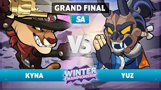 Kyna vs. yuz - GRAND FINAL - SA - Brawlhalla Winter Championship 2023