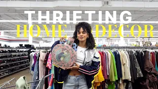 THRIFTING HOME DECOR | art-deco + grand millennial thrift finds for my NYC apartment