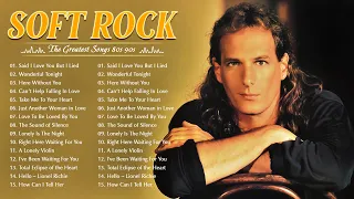 Michael Bolton, Phil Collins, David Gates, Rod Stewart - Greatest Soft Rock Hits Collection 80s 90s