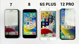 iPhone 7 Vs iPhone 8 Vs 6S Plus Vs iPhone 12 Pro Speed Test in 2023