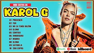 Karol G Grandes Éxitos Mix 2024 -  Lo Más Popular de Karol G - Canciones de Karol G